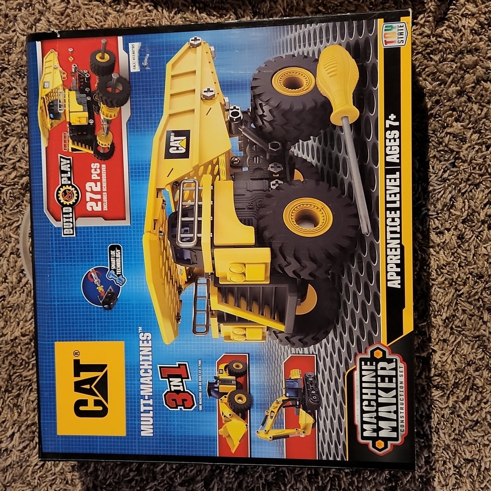 CAT Machine Maker Junior Operator Multi-Machines 3-in-1 New in Box